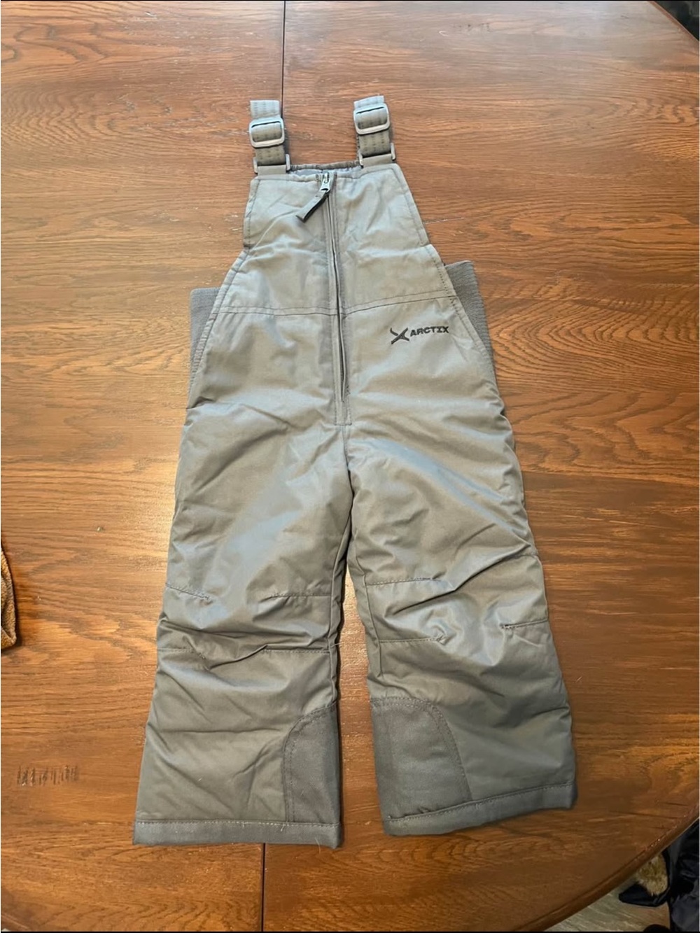 Arctix Kids' Gray Insulated Snow Bib Overalls
